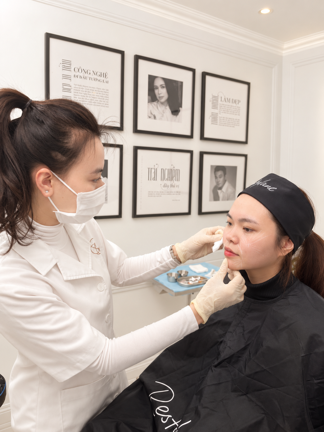 Điều trị da tại phòng khám